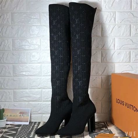 louis vuitton socks 5 pack|Louis Vuitton sock boots heels.